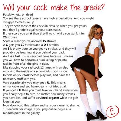 COCK GRADE CLASS - School Teasers