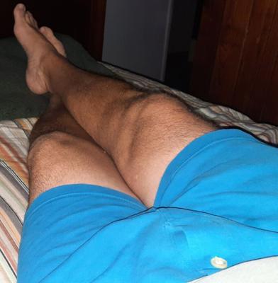 Legs precum