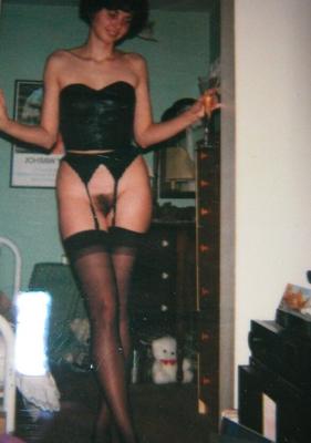 Polaroïds de petite amie amateur du début des années 1990