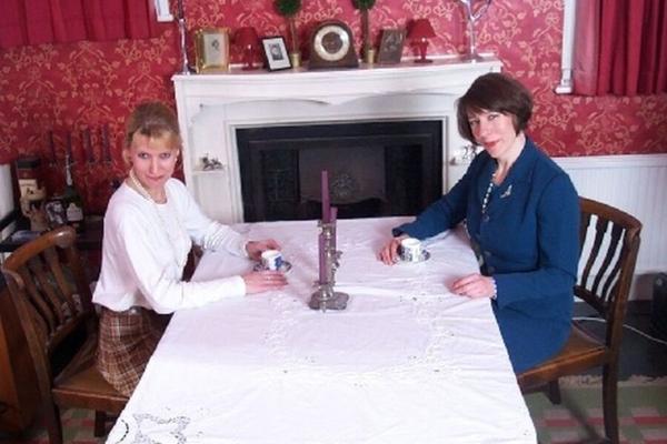 Connie and Edith have been on the lambrusco again