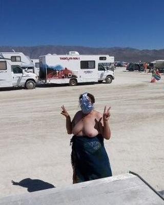 Burning Man nudes