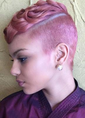 Dames cheveux courts