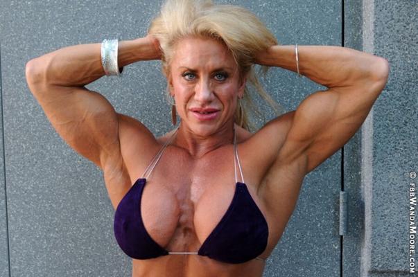 Wanda Moore! Gorgeous Mature Muscle Beauty!