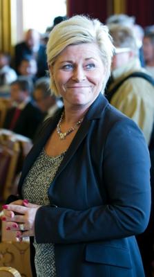 Happy birthday to conservative Siv Jensen!