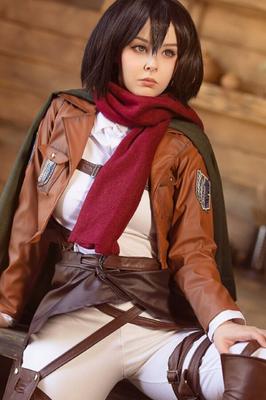 Disharmonica/Helly Von Valentine as Mikasa