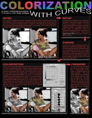 Faking Tutorial - Colorizing Using Curves