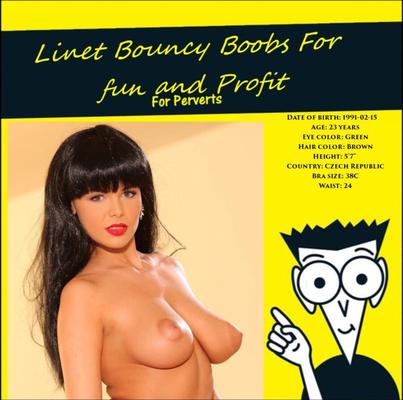 Busty Linet Bouncy Seins Pour le plaisir et le profit