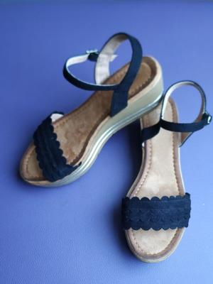 Stepdaughter wedge sandals