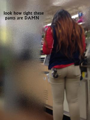 Department Store Tight Khakis pants