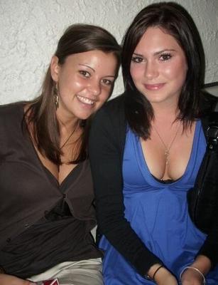 some nice cleavage girls