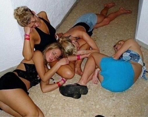 Girls love to have fun, drunk or not