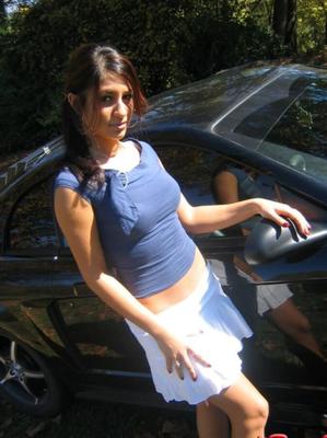 Raven Riley à l'extérieur