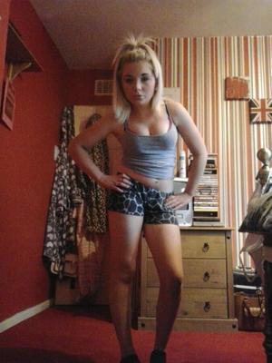 Ultimate Tight Teen Chav Slag poses for your pleasure