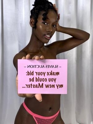 Ebony Meat Ready for Auction #