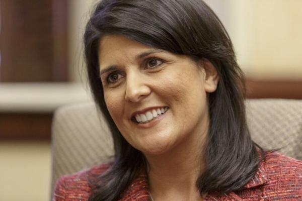 Ich liebe es, der konservativen Nikki Haley einen runterzuholen