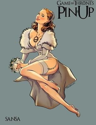 Garotas PIN-UP de Game of Thrones!!!