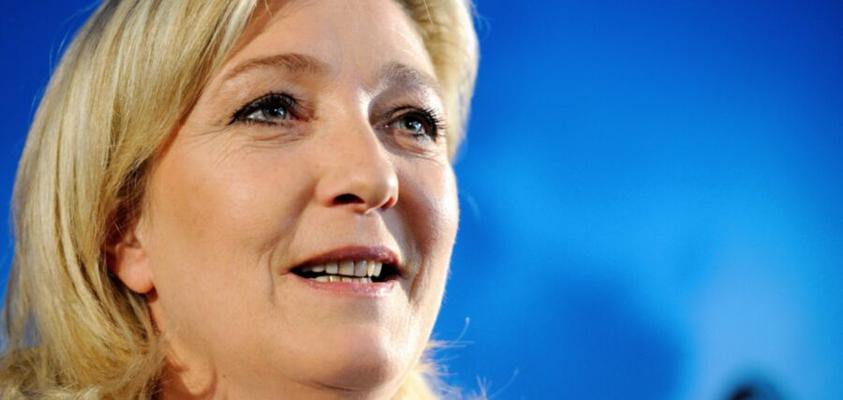 Estoy tan enamorada de la conservadora Marine le Pen