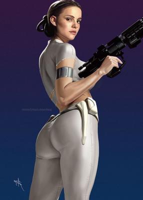 Padme Amidala (Weißes Geonosis-Outfit)