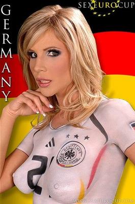 Equipo de la Copa Mundial de Fútbol de Alemania apoyado por Tiffany Rousso