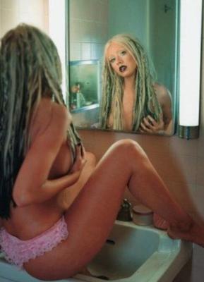 Christina Aguilera in ihrer schlampigsten Form