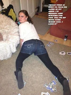 Filthy British Chav captioned for your pleasure