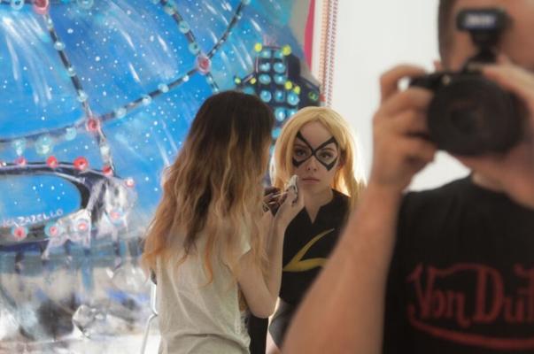 Miss Marvel dans les coulisses