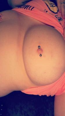 My sluts piercing