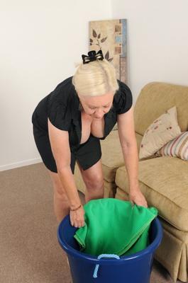 Angelique D - Doing the laundry