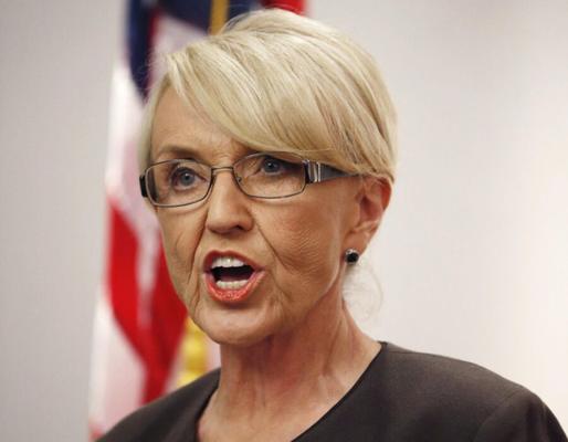 Hopelessly in love with conservative Jan Brewer