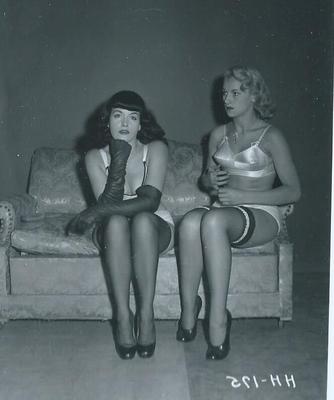 Betty Page candid