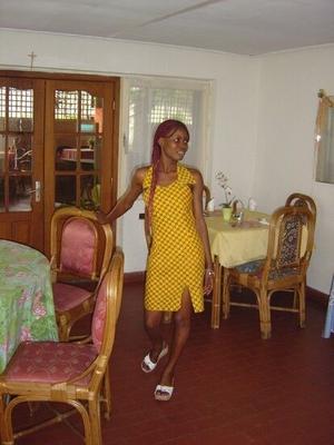 Gabon - Aicha gets picked up at hotel bars