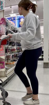 Target Sighting - Hottie Shopping w/Mom for New Apartment