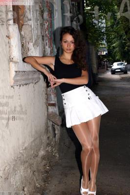 Claudy in Kunert Satin  Pantyhose