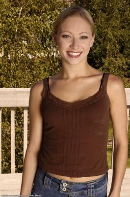 Adel Sharp - Brown Tank Top