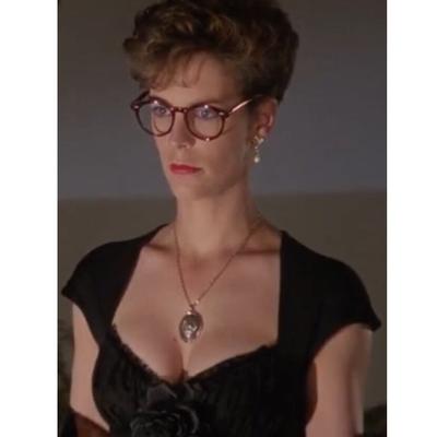 Schauspielerin Schlampe Jamie Lee Curtis in „Ein Fisch namens Wanda“.