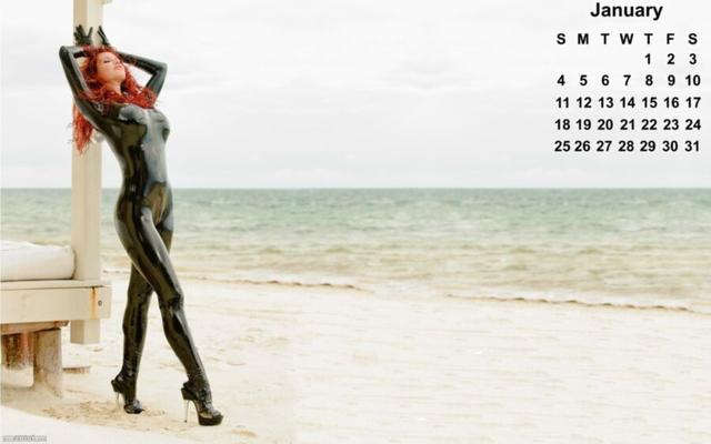 Latex calendar desktops