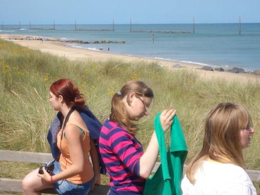 Einige Schnappschüsse aus Waxham Beach, Norfolk