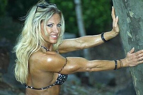 Debbie Kruck! Classic Blonde Muscles!