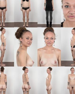 Collages Czechcasting - filles tatouées