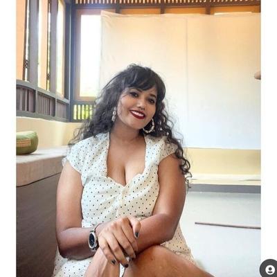 Hot Indian chubby girl on Instagram