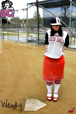 Wendy - Go Team Redsox - SG. By spektro