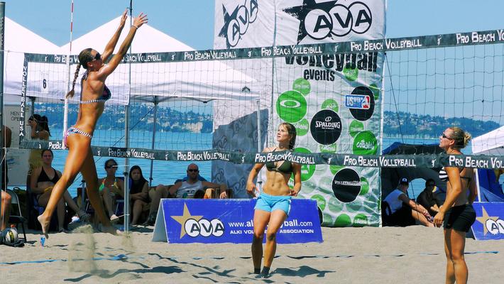 Alki Beach Volleyball